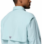 a man wearing a PFG Bahama II Long Sleeve Shirt