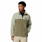a man wearing a brown Steens Mountain 2.0 Full Zip Fleece