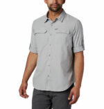 a man wearing a Silver Ridge 2.0 Long Sleeve Shirt
