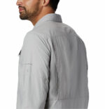 a man wearing a Silver Ridge 2.0 Long Sleeve Shirt