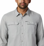 a man wearing a Silver Ridge 2.0 Long Sleeve Shirt