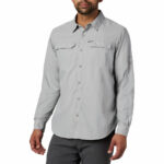 a man wearing a Silver Ridge 2.0 Long Sleeve Shirt