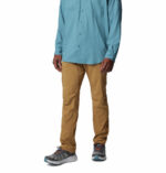 a man wearing a brown Silver Ridge Utility Pants