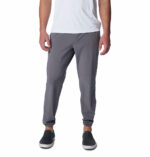 a man wearing a grey PFG Terminal Roamer Stretch Pants
