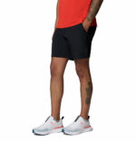 a man wearing Tech Trail Utility Shorts
