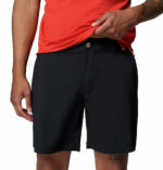 a man wearing Tech Trail Utility Shorts