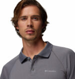 a man wearing a Grey Alpine Chill Pro Polo