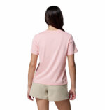 a women wearing a pink Wild Springs Short Sleeve Tee