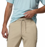 a man wearing Tech Trail Utility Pants