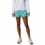 a women wearing PFG Rugged Water Printed Shorts