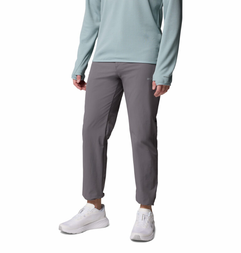 a man wearing grey Essential Hike AY Pants