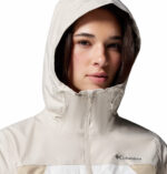 a women wearing a beige Inner Limits IV Jacket