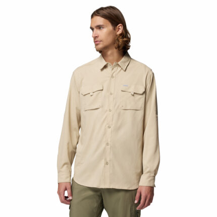 a man wearing a Silver Ridge Utility II Long Sleeve Shirt
