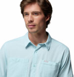 a man wearing a Silver Ridge Utility II Short Sleeve Shirt