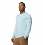 a man wearing a Alpine Chill Pro Long Sleeve Crew Shirt