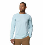 a man wearing a Alpine Chill Pro Long Sleeve Crew Shirt