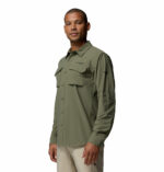 a man wearing a Silver Ridge Elite Long Sleeve Shirt