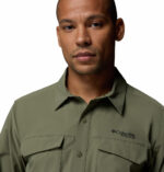 a man wearing a Silver Ridge Elite Long Sleeve Shirt