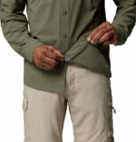 a man wearing a Silver Ridge Elite Long Sleeve Shirt