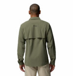a man wearing a Silver Ridge Elite Long Sleeve Shirt
