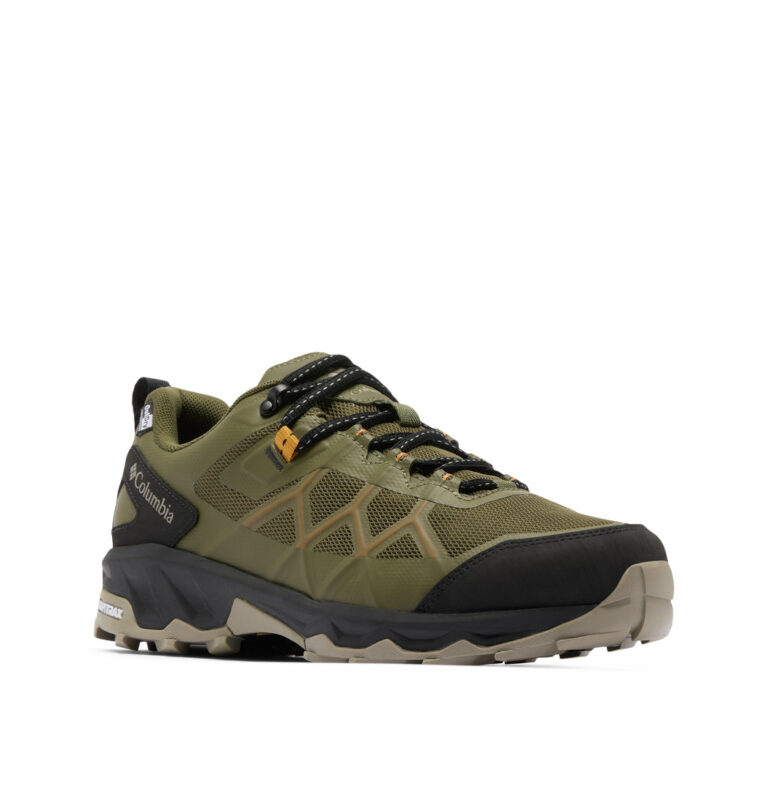 a Brown Peakfreak III Outdry Hiking Shoes