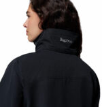 a women wearing a black Bugaboo IV Fleece Interchange Jacket