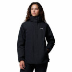 a women wearing a black Bugaboo IV Fleece Interchange Jacket