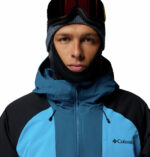 a man wearing a Blue Alpine Echo Insulated Jacket