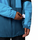 a man wearing a Blue Alpine Echo Insulated Jacket