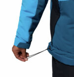 a man wearing a Blue Alpine Echo Insulated Jacket