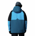 a man wearing a Blue Alpine Echo Insulated Jacket