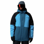 a man wearing a Blue Alpine Echo Insulated Jacket