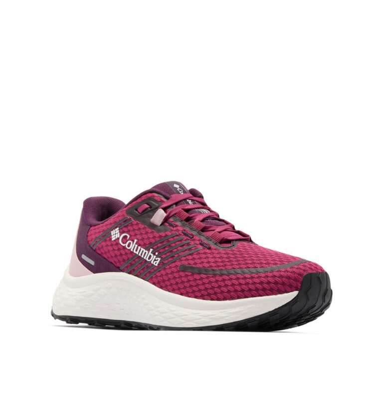 a womens red Konos Flash Trail Running Shoes