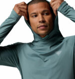 a man wearing a Wild Cast Sun Hoodie