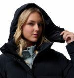 a women's Amaze Puff Mid Hooded Jacket