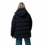 a women's Amaze Puff Mid Hooded Jacket