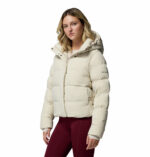 a women's Amaze Puff Hooded Jacket