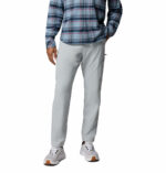 a man wearing PFG Breakline Pants