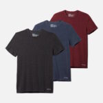 Men's Performance Cotton Stretch Crew - 3 pack