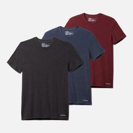 Men's Performance Cotton Stretch Crew - 3 pack