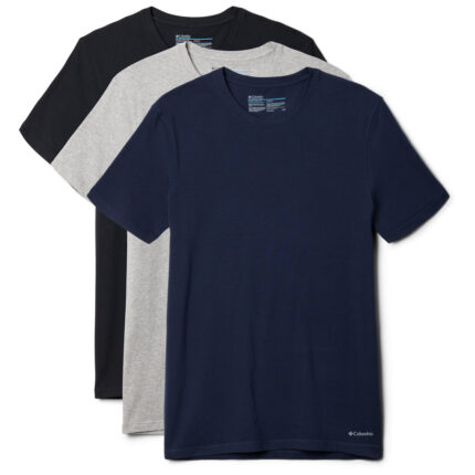 Men's Cotton Stretch Crew - 3 pack