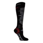 Optical Grid Ski Socks