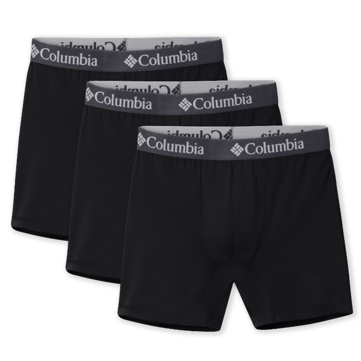 Men's Polyester Stretch Solid Boxer Brief - 3 Pack
